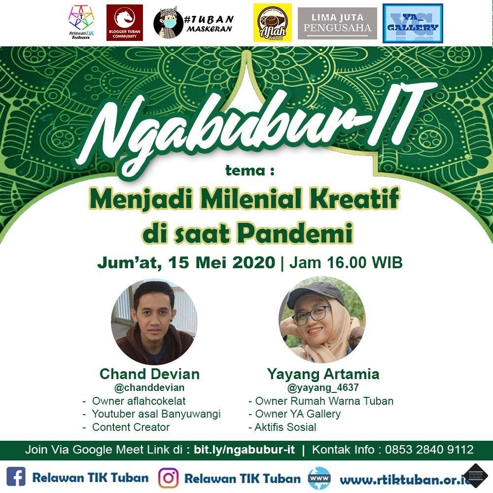 NgabuburIT - Menjadi Milenial Kreatif di saat Pandemi