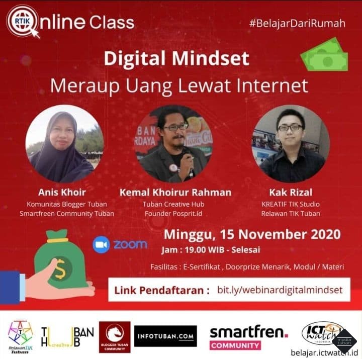 DIGITAL MINDSET “MERAUP UANG LEWAT INTERNET”