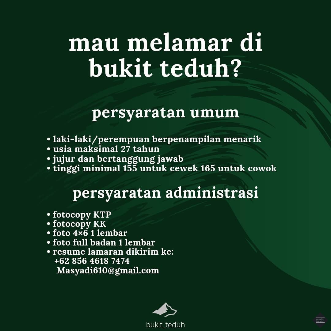 Lowongan Kerja di Bukit Teduh Boto Tuban