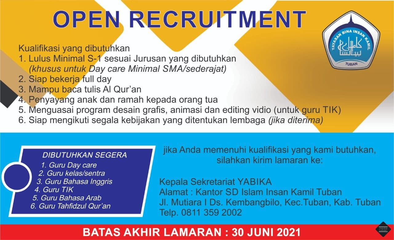 Tenaga Pendidik LPI Insan Kamil Tuban