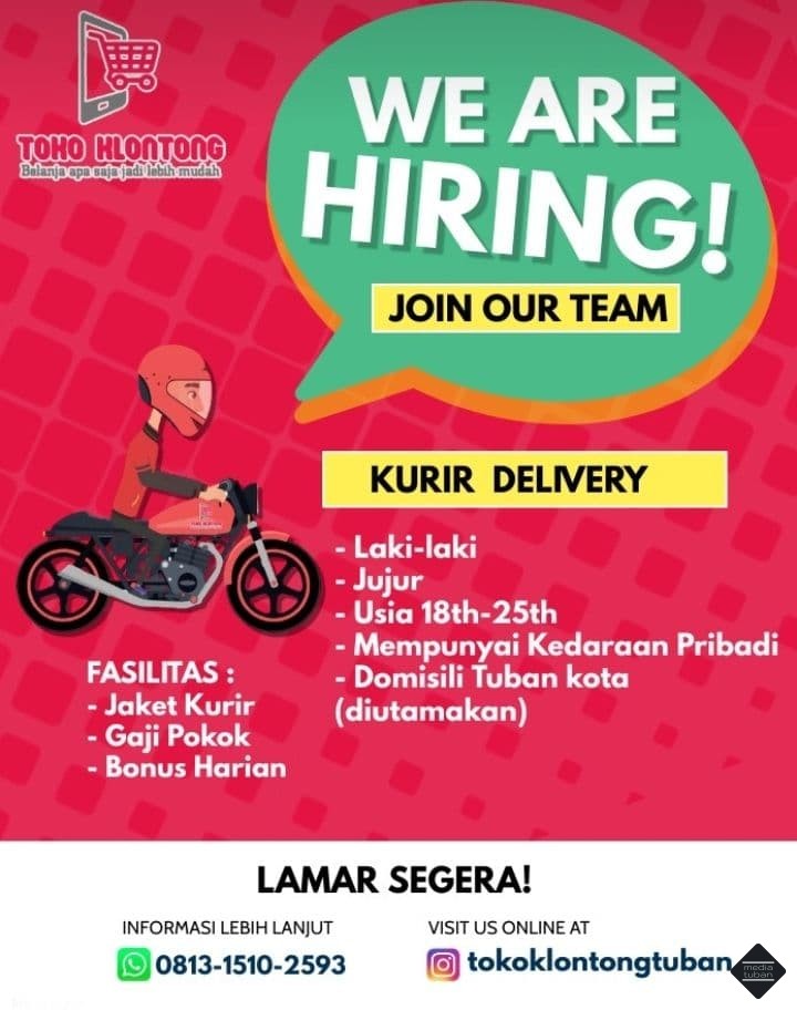 Kurir Aplikasi Toko Klontong