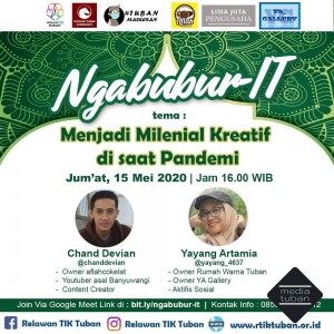 NgabuburIT - Menjadi Milenial Kreatif di saat Pandemi