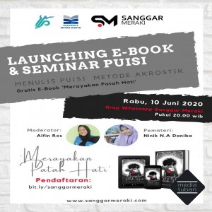 LAUNCHING E-BOOK & SEMINAR PUISI Sanggar Meraki