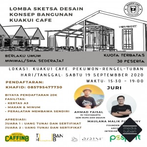 Lomba Sketsa Desain Konsep Bangunan Kuakui Cafe