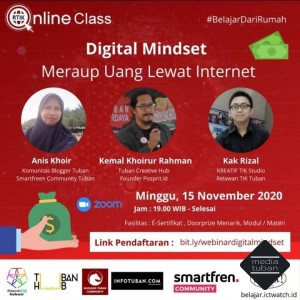 DIGITAL MINDSET “MERAUP UANG LEWAT INTERNET”