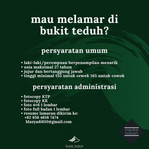 Lowongan Kerja di Bukit Teduh Boto Tuban